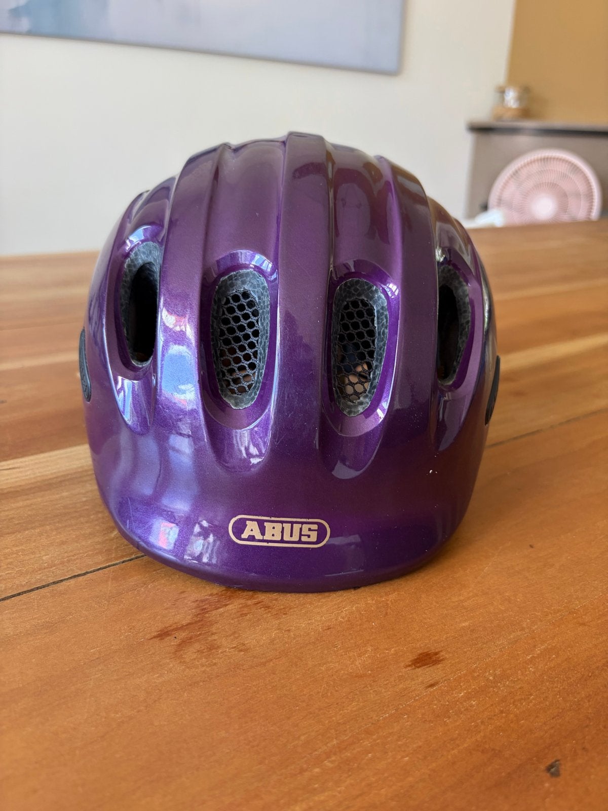 Abus Smiley 2.0 kinderfietshelm paars maat S (45-50cm), Ophalen, Zo goed als nieuw, S, Jongen of Meisje