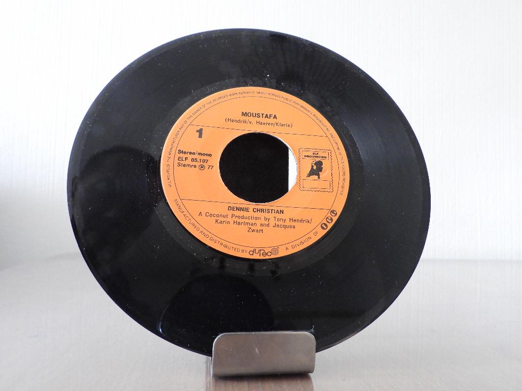 single Dennie Christian – Moustafa - Marie Luise 1977, Ophalen of Verzenden, Gebruikt, Pop