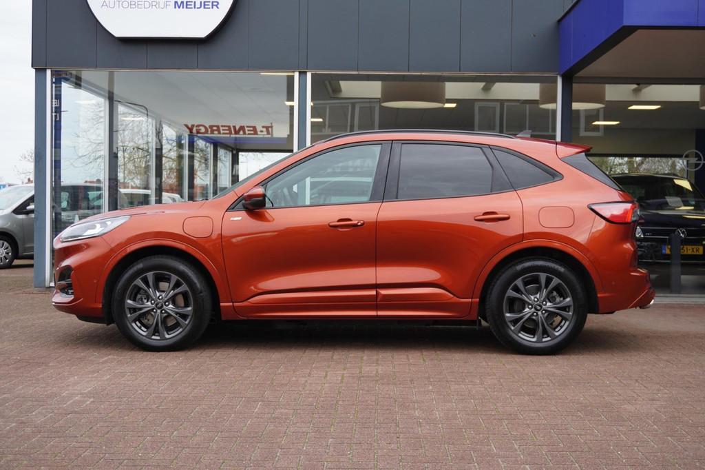Ford Kuga 2.5 PHEV ST-Line X | Automaat | Navigatie | Airco, 14 kWh, Gebruikt, Euro 6, Leder en Stof
