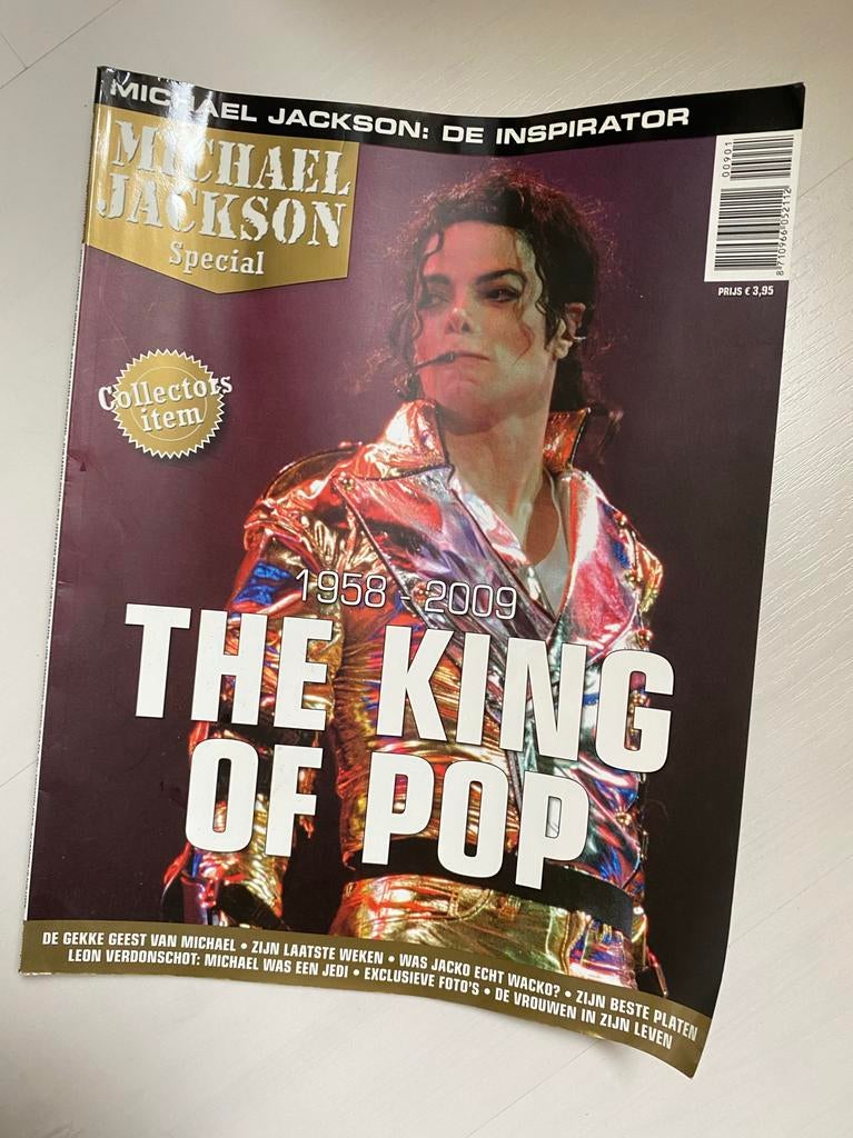 Michael Jackson Magazine tijdschrift - Zeldzaam, Ophalen of Verzenden, Zo goed als nieuw, Muziek, Film of Tv