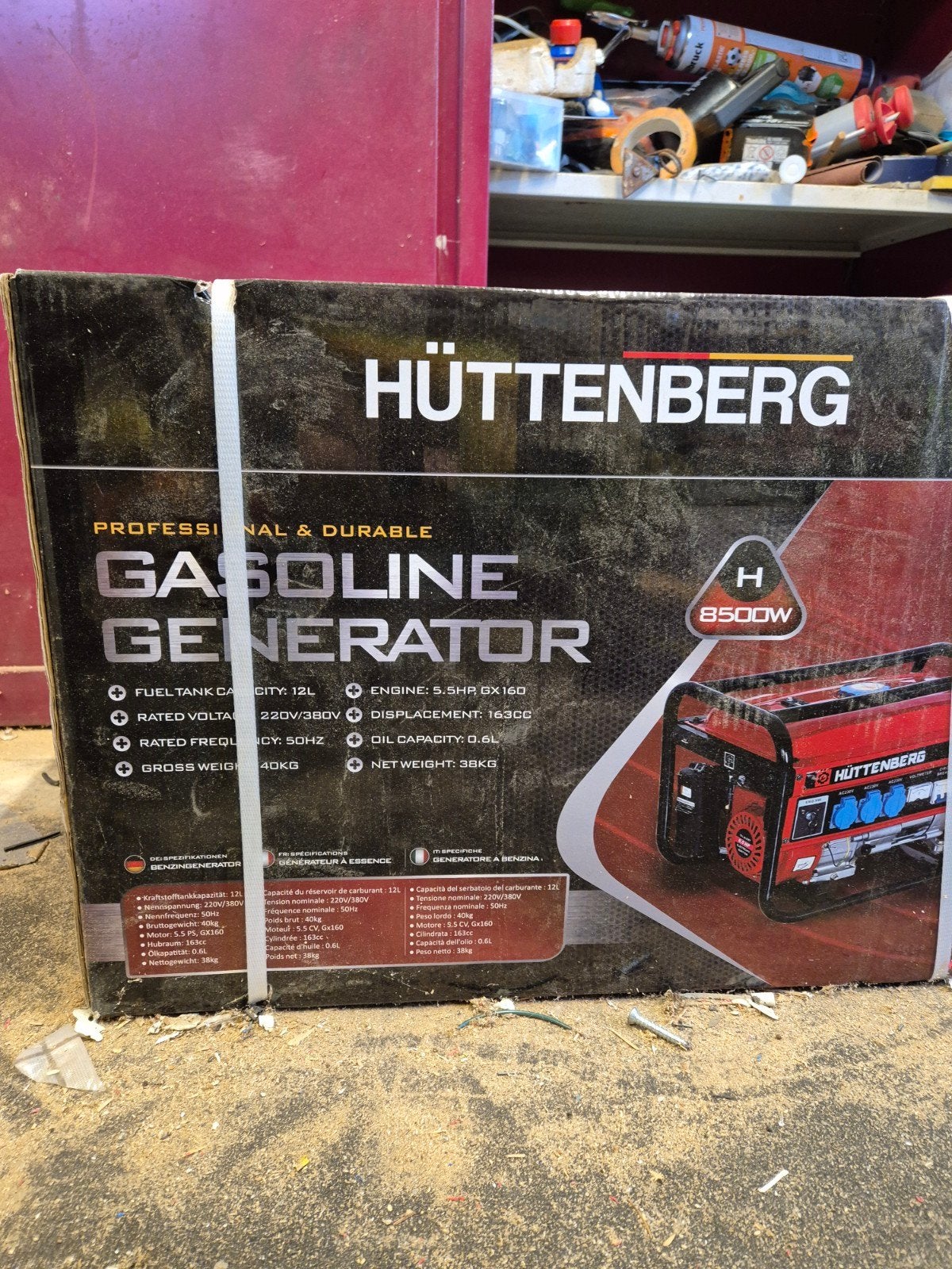 generator, Ophalen, Nieuw