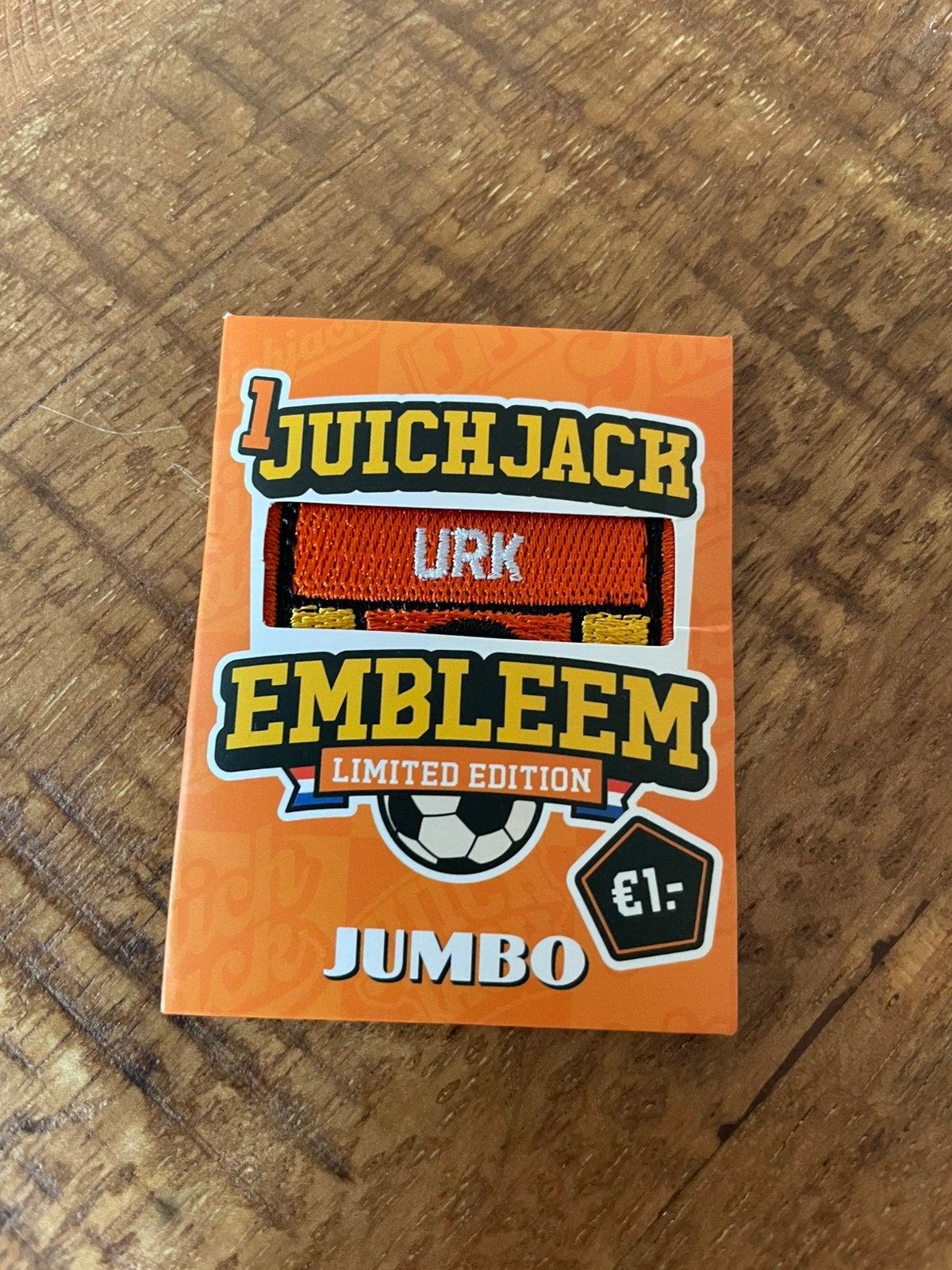 Jumbo juichembleem urk, Jumbo, Verzenden