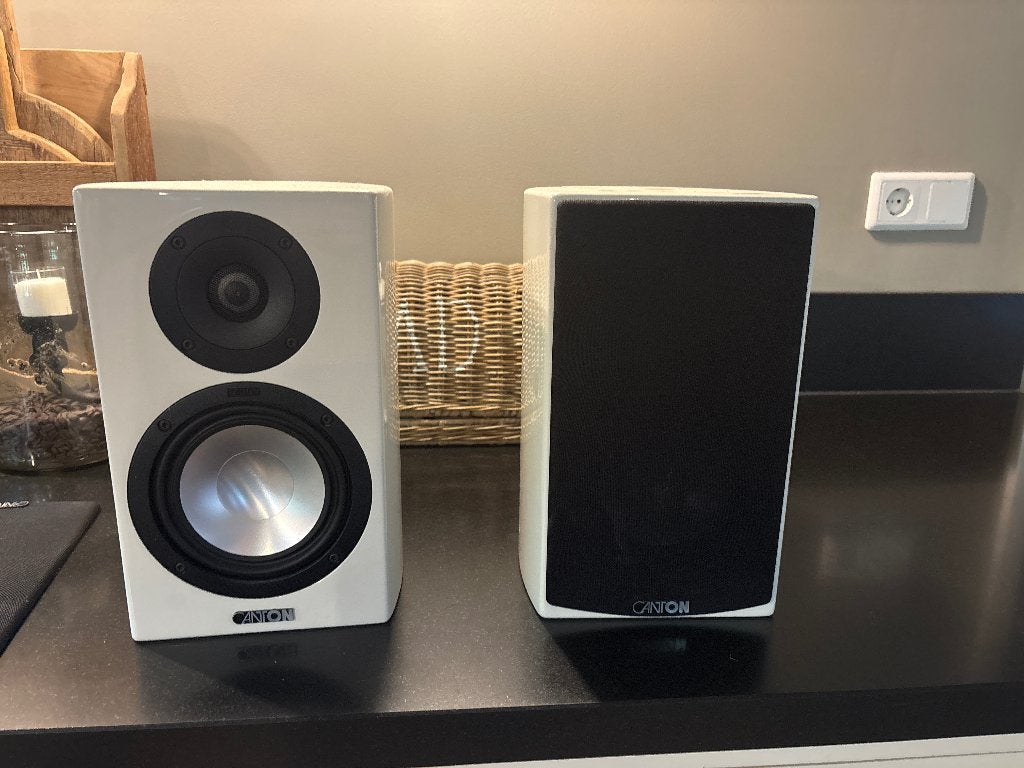 Geluidsboxen Canton, Gebruikt, Speakerset, 60 tot 120 watt, Stofbestendig