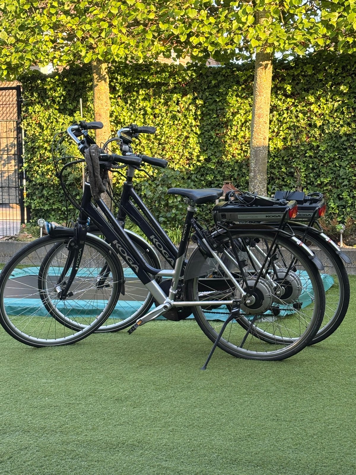 Twee Koga elektrische fietsen, Velgrem, Ophalen, Overige merken, 53 tot 56 cm