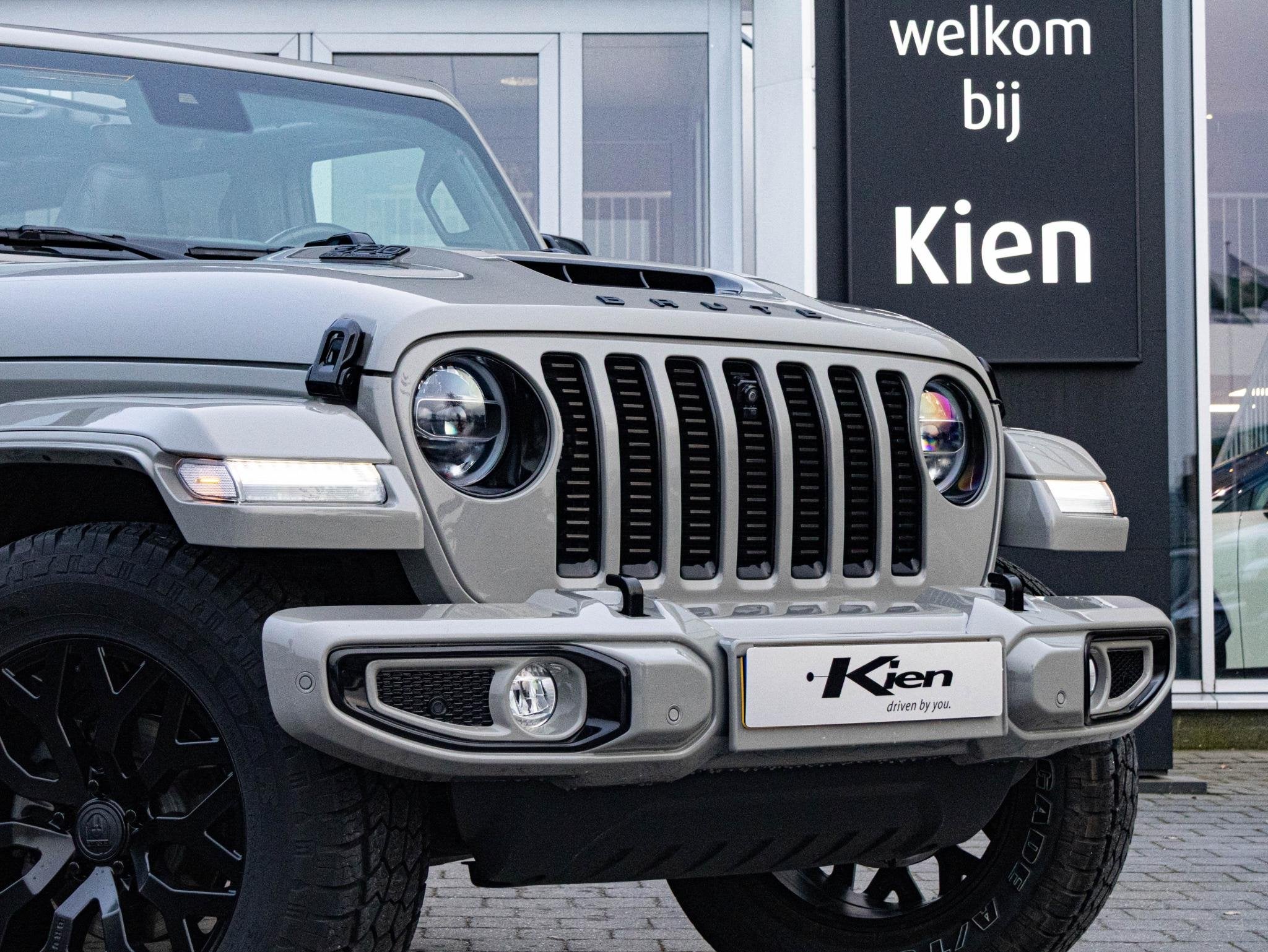 Jeep Wrangler Brute Richmond 4xe 380 Rubicon | Treeplanken |, Auto's, Jeep, Automaat, Automatische klimaatregeling, 4 cilinders