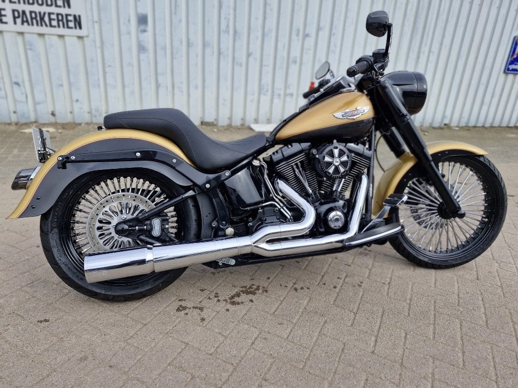 FATBOY  1600 ORGINEEL 5HD CUSTOM, 2 cilinders, Particulier, Meer dan 35 kW, Toermotor