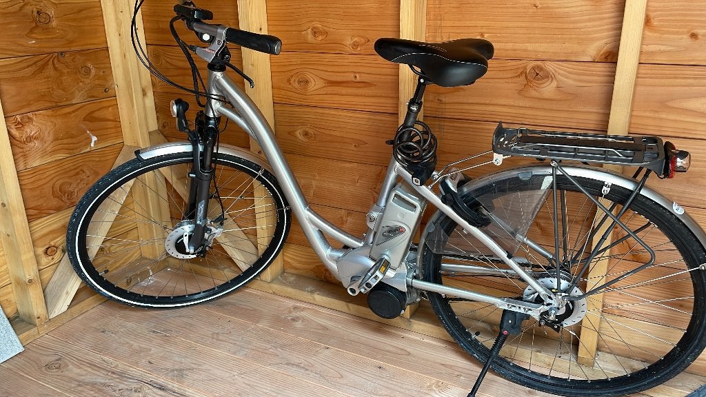 E-bike Flyer T8 dames, Fietsen en Brommers, Elektrische fietsen, Gebruikt, Overige merken, 51 tot 55 cm, 50 km per accu of meer