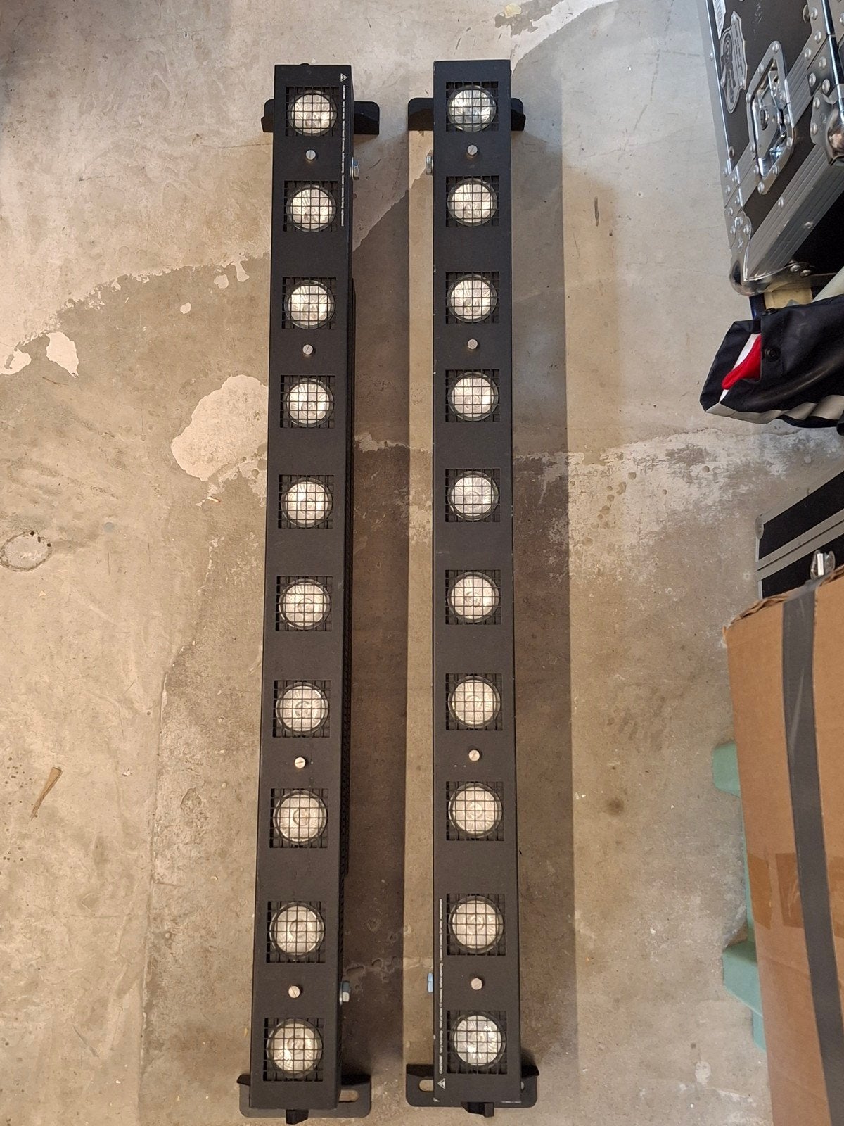 Showtec Sunstrip Active met 10x GU10 halogeen lampen 75w, Ophalen of Verzenden, Licht