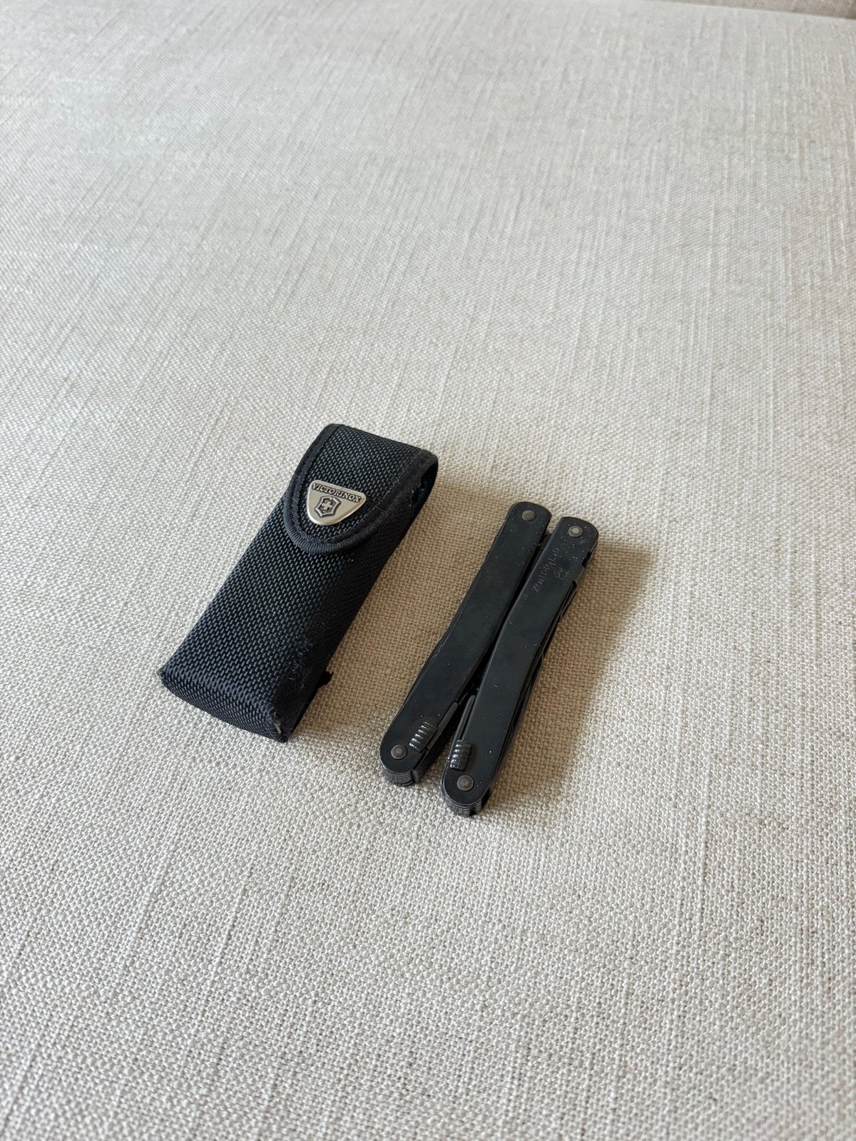 Victorinox Swisstool Spirit X Multitool met etui, Ophalen of Verzenden, Gebruikt, Multitool, Overige merken