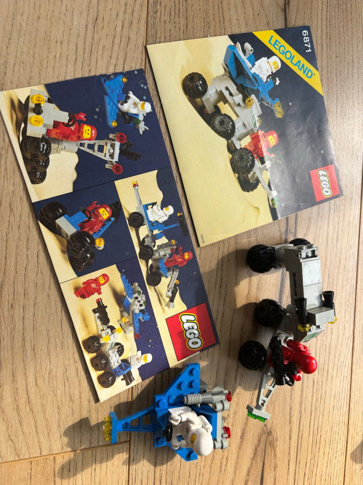 9974) Lego Legoland 6671 Space Patroller met instructies, Gebruikt, Lego, Ophalen of Verzenden, LEGOLAND