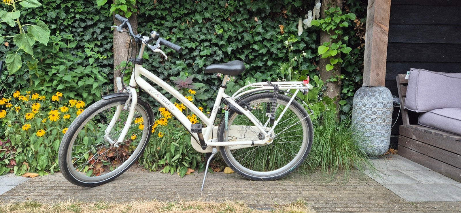 kinderfiets 26 inch wielen, 40 cm framehoogte, Fietsen en Brommers, Fietsen | Dames | Damesfietsen, Gebruikt, Versnellingen, Minder dan 47 cm