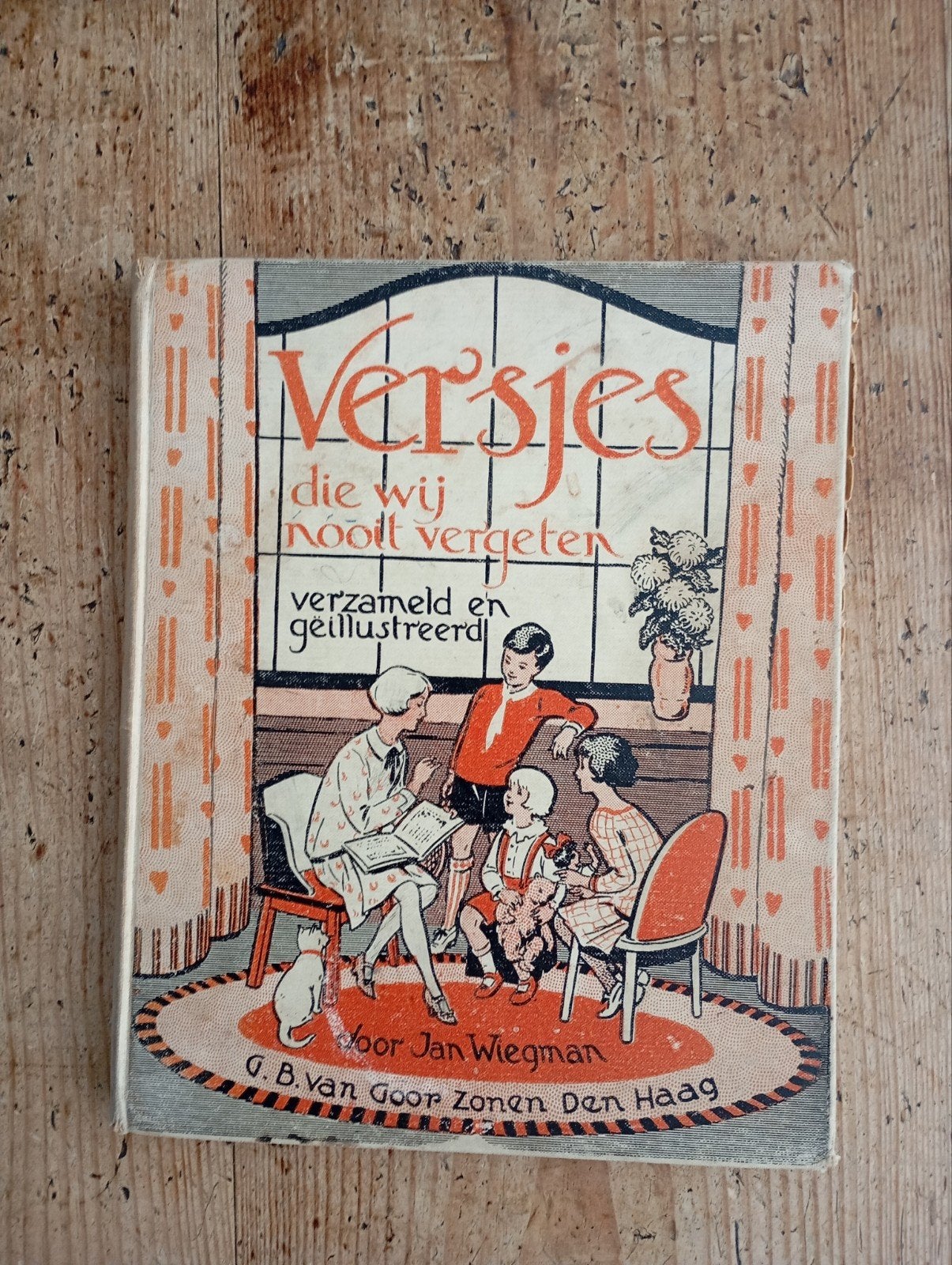 Vintage Versjes Jan Wiegman, Ophalen of Verzenden