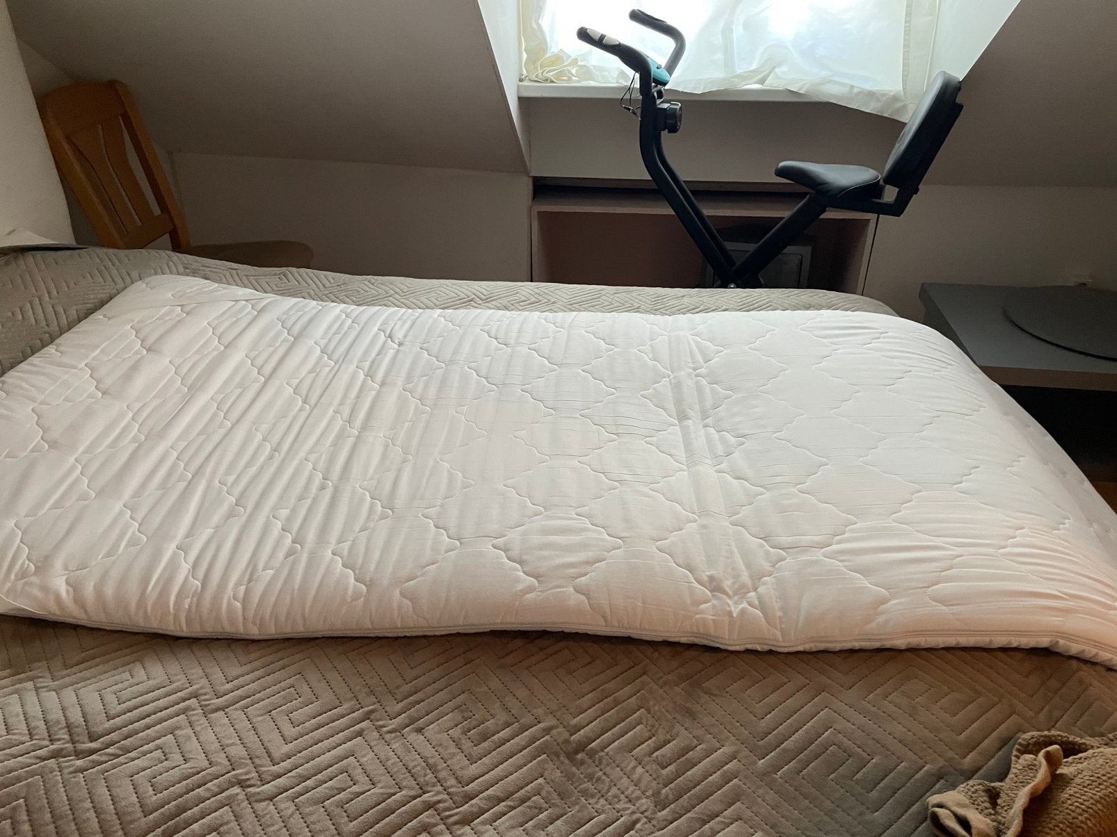 Nog een nieuwe matrastopper, Huis en Inrichting, Slaapkamer | Matrassen en Bedbodems, Ophalen of Verzenden, Zo goed als nieuw