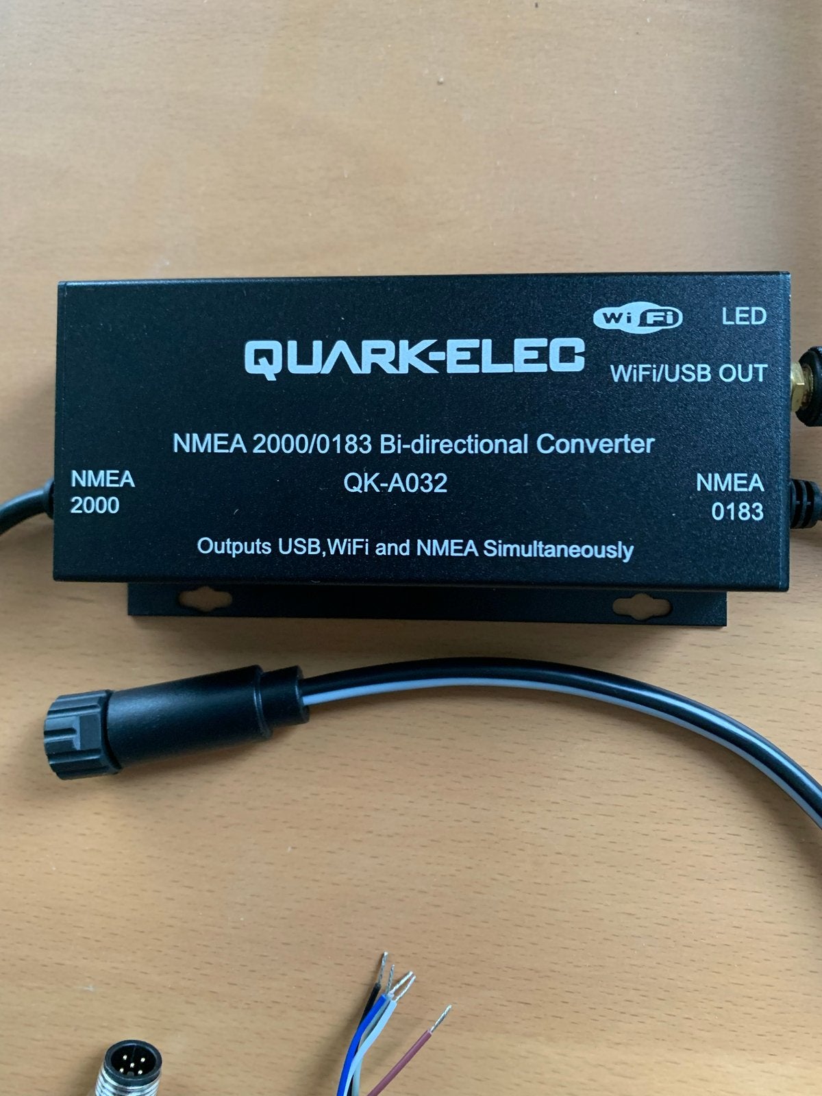 Quark-elec QK-A032 NMEA 0183 naar NMEA 2000 converter, Watersport en Boten, Ophalen of Verzenden, Gebruikt, Overige typen