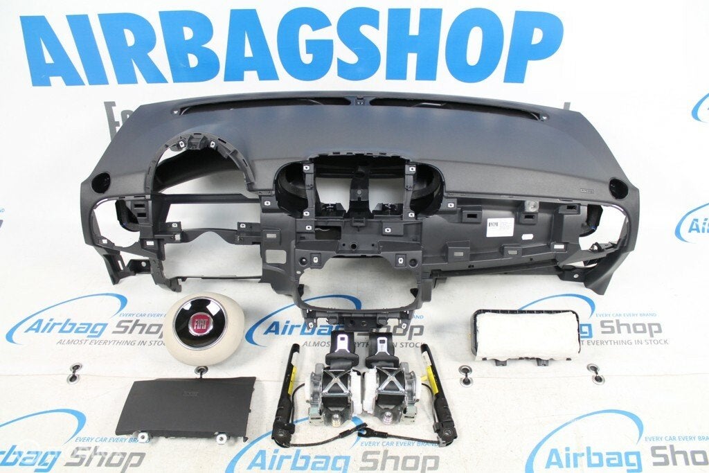 Airbag set - Dashboard grijs Fiat 500 (2016-heden)