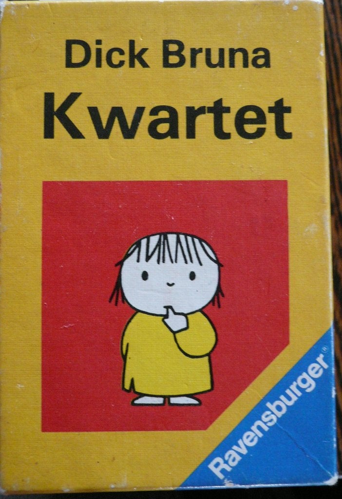 Dick Bruna kwartet NIjntje compleet met 9 kwartetten, Ophalen of Verzenden, Zo goed als nieuw, Puzzelen