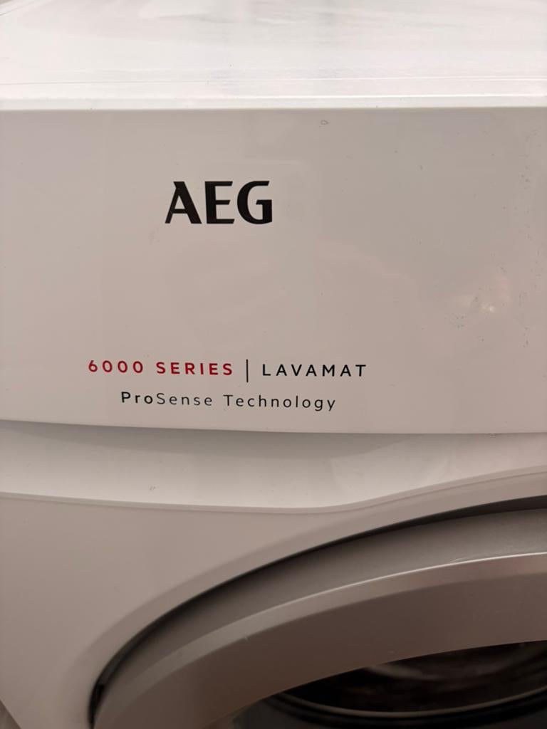AEG wasmachine ProSense Technology 6000 series, Witgoed en Apparatuur, Wasmachines, Ophalen, 1200 tot 1600 toeren, Gebruikt, 8 tot 10 kg