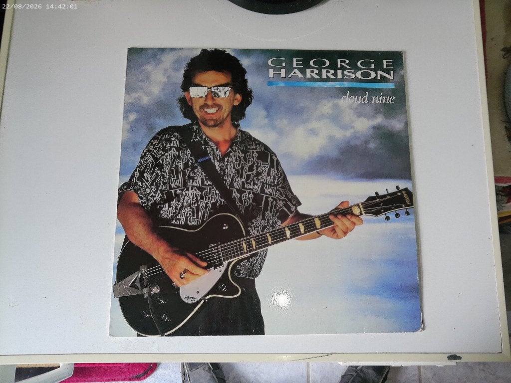 LP George HArrison ( Beatles ) - Cloud Nine, LP, Gebruikt, Fotohoes, Ophalen of Verzenden
