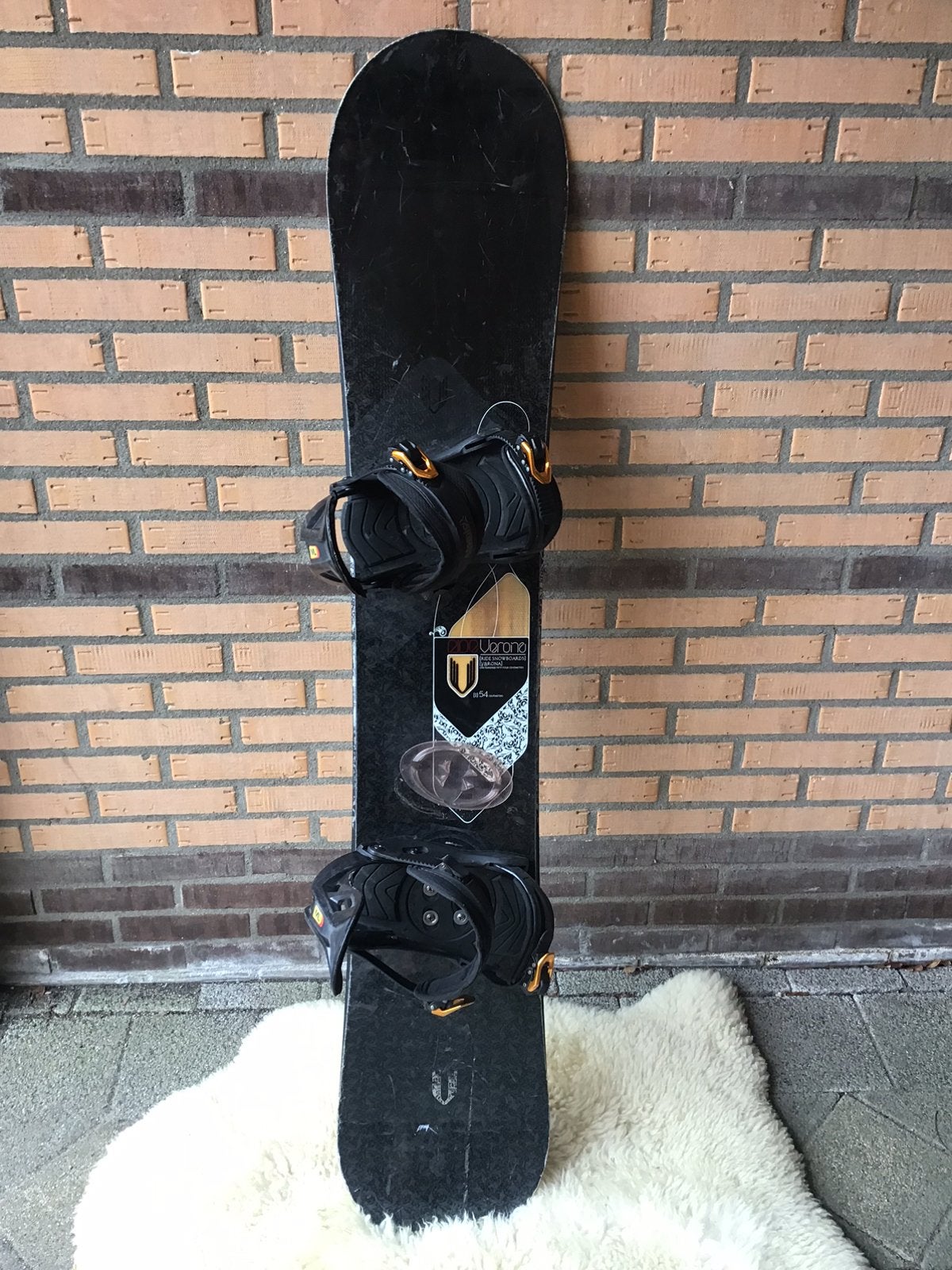 Zwarte Ride Verona snowboatd 154 cm dames Atomic bindingen, Ophalen, Gebruikt, Board, Zwarte Ride Verona snowboatd 154 cm dames Atomic bindingen