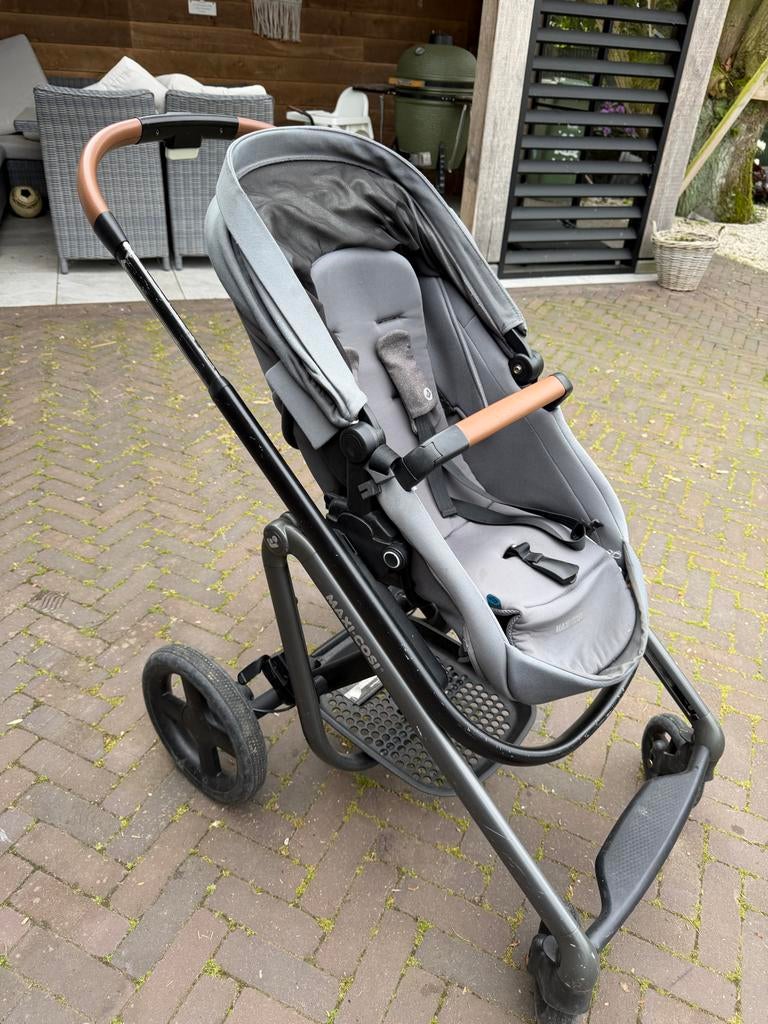 Maxi-Cosi kinderwagen - bijna plat en ruime mand, Gebruikt, Verstelbare duwstang, Maxi-Cosi, Ophalen