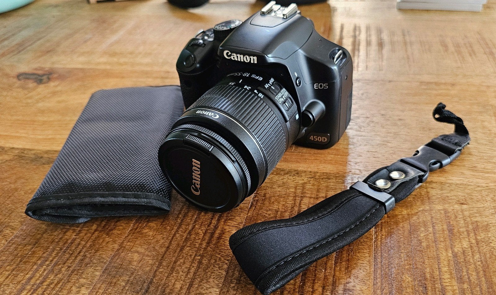 Canon EOS 450D Spiegelreflexcamera, Ophalen, Gebruikt, Spiegelreflex, Canon