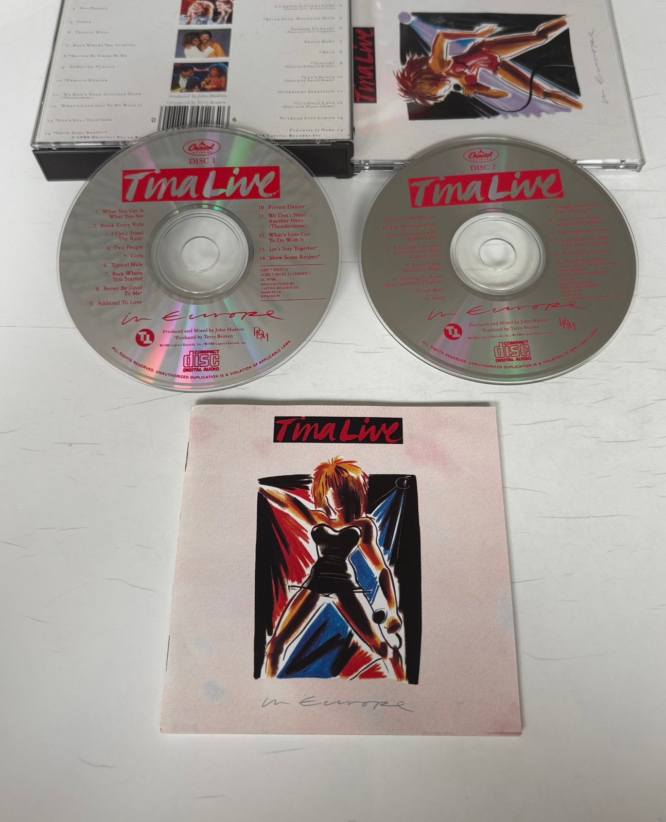 Tina Turner - Live in Europe (2cd), Ophalen of Verzenden, Zo goed als nieuw