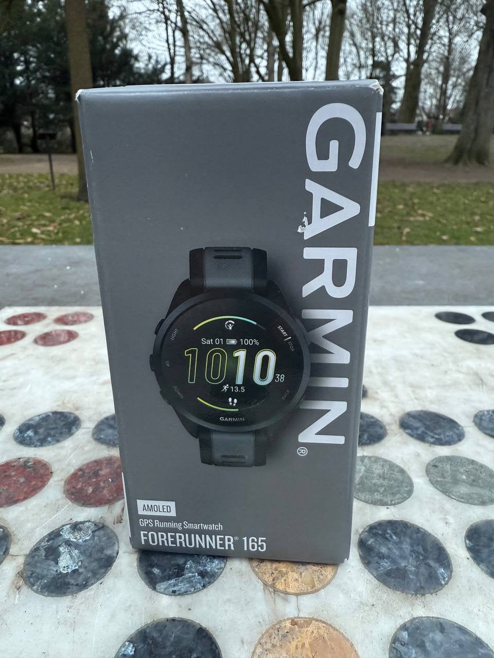 Garmin Forerunner 165 gps smartwatch nieuwe, Ophalen of Verzenden, Zo goed als nieuw, Hoogte, Waterdicht