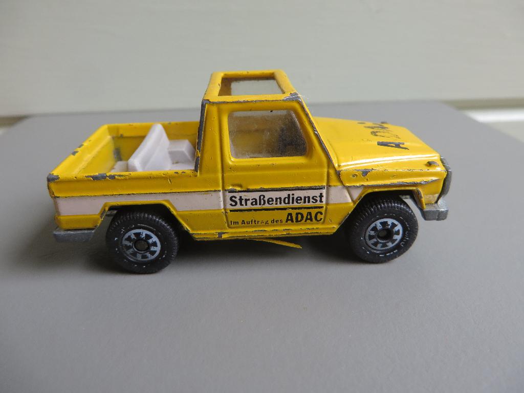 Siku Mercedes Benz 280 GE ADAC Strassendienst, Hobby en Vrije tijd, Modelauto's | Overige schalen, Ophalen of Verzenden, Gebruikt