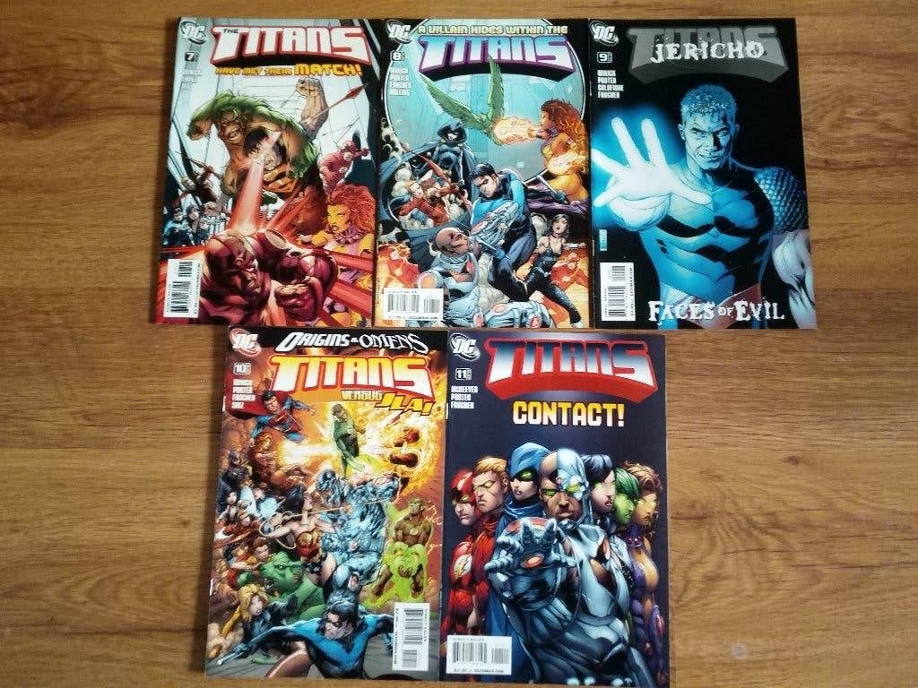 DC Titans 7t/m11 comics, Amerika, Ophalen of Verzenden, Zo goed als nieuw, Meerdere comics