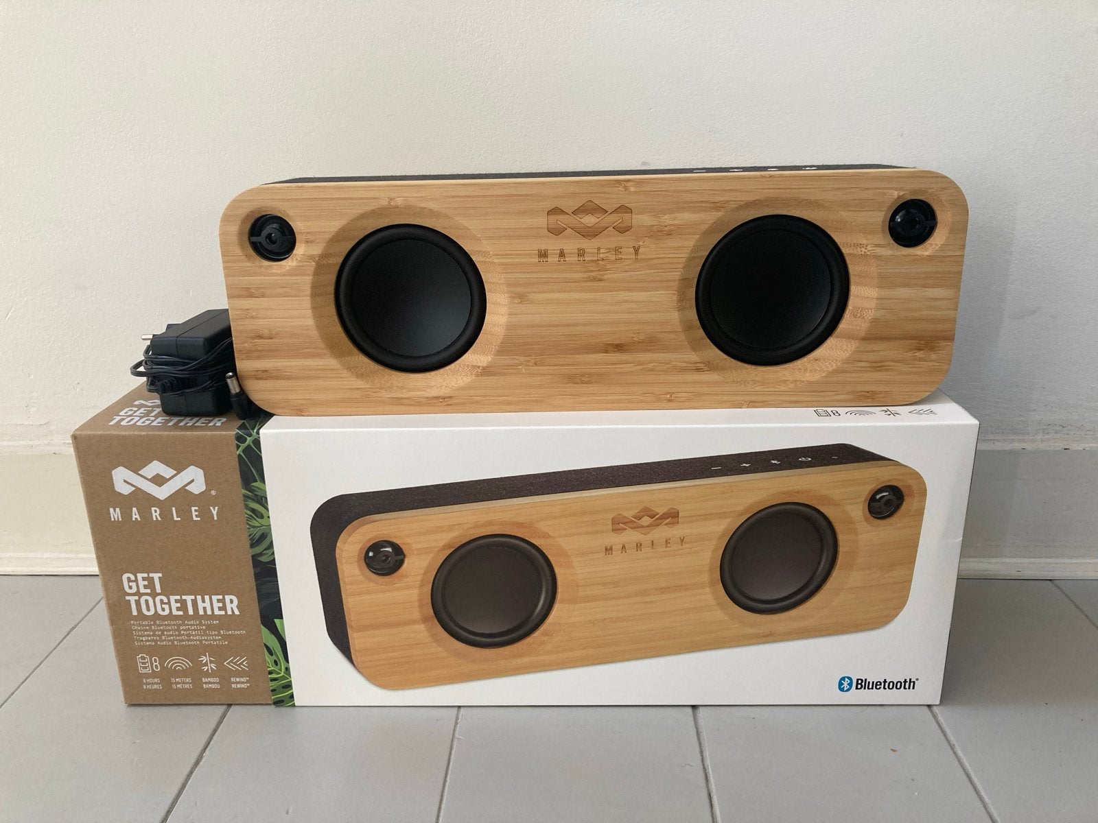 Marley Get Together speaker | model EM-JA006B, Audio, Tv en Foto, Luidsprekers, Zo goed als nieuw, Draagbare speaker, Minder dan 60 watt