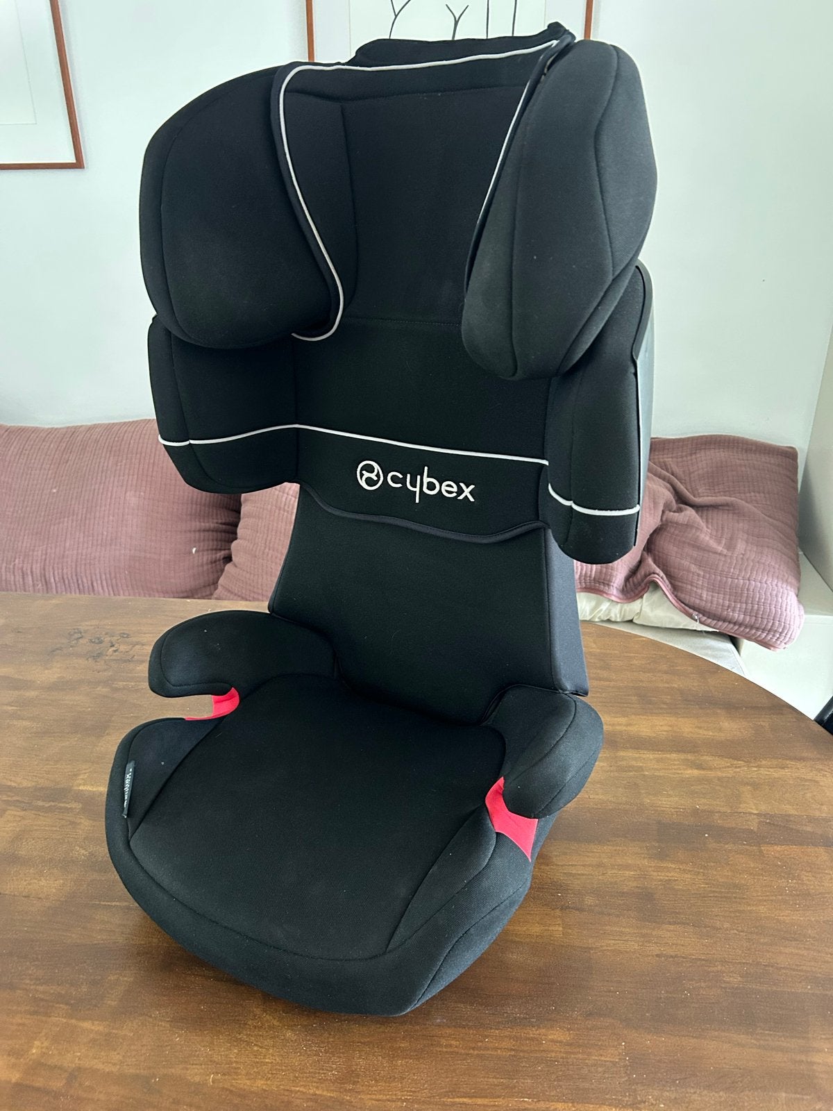 Cybex Silver (solution x-fix) autostoel - Zwart, met Isofix, Kinderen en Baby's, Autostoeltjes, Gebruikt, Overige merken, 15 t/m 36 kg