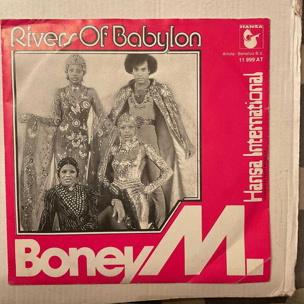 Boney M - Rivers of Babylon, Ophalen of Verzenden, Gebruikt, Pop