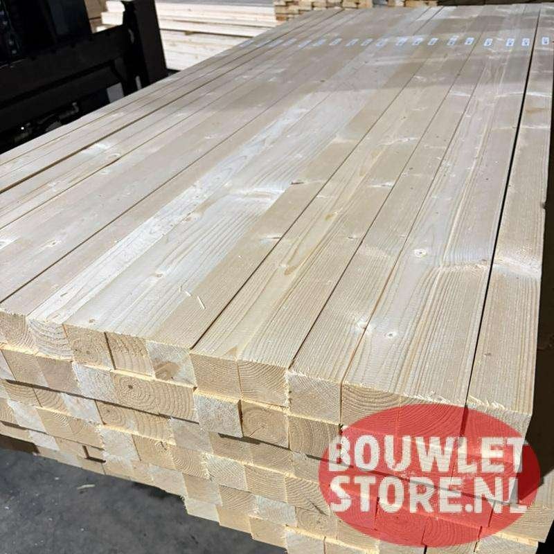 Vuren balken | vurenhouten balk | 47 x 50 mm | geëgaliseerd, Doe-het-zelf en Verbouw, 25 tot 50 mm, Nieuw, Ophalen of Verzenden