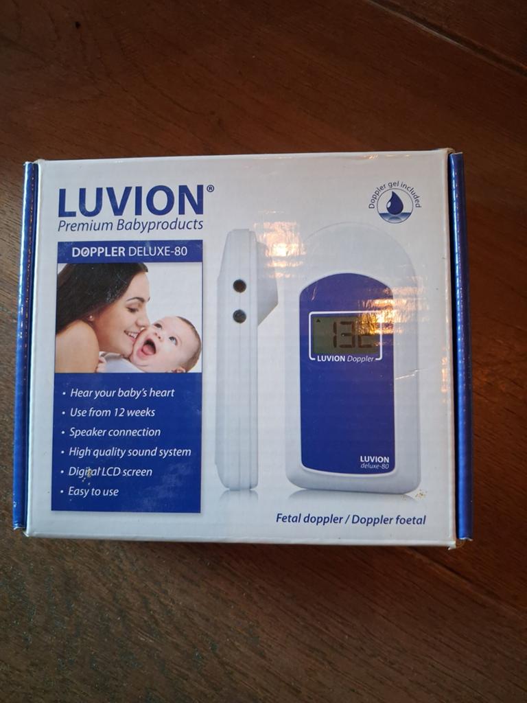 Luvion Doppler Deluxe-80 foetale doppler, Ophalen of Verzenden, Gebruikt