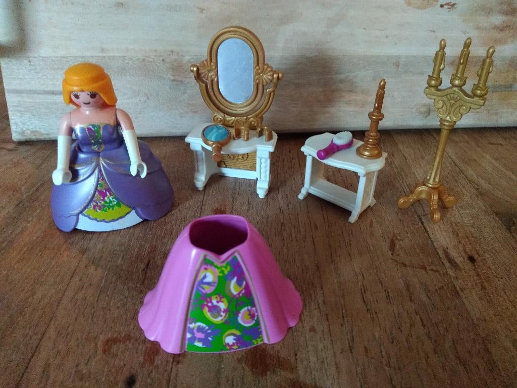 Playmobil prinses met kaptafel, Ophalen of Verzenden, Zo goed als nieuw, Los playmobil