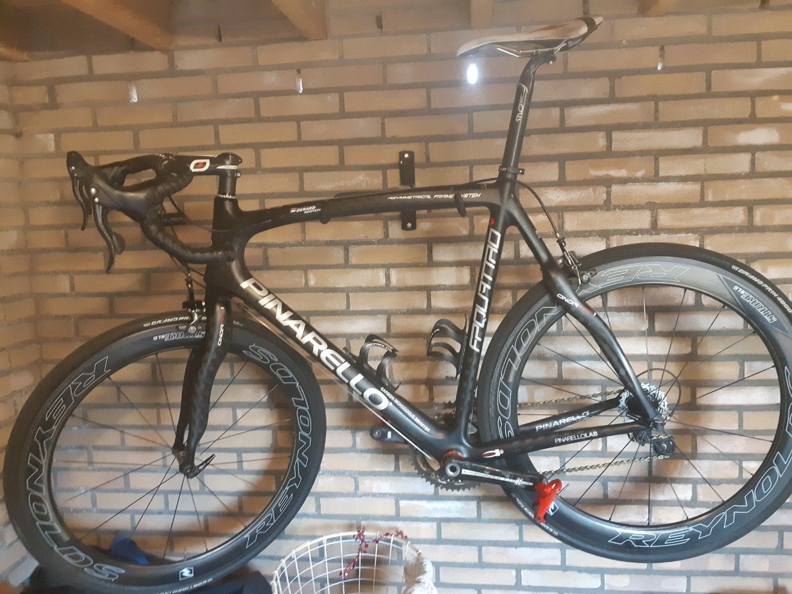Pinarello FP Quattro racefiets Campagnolo Athena carbon, Overige merken, Gebruikt, Carbon, 10 tot 15 versnellingen