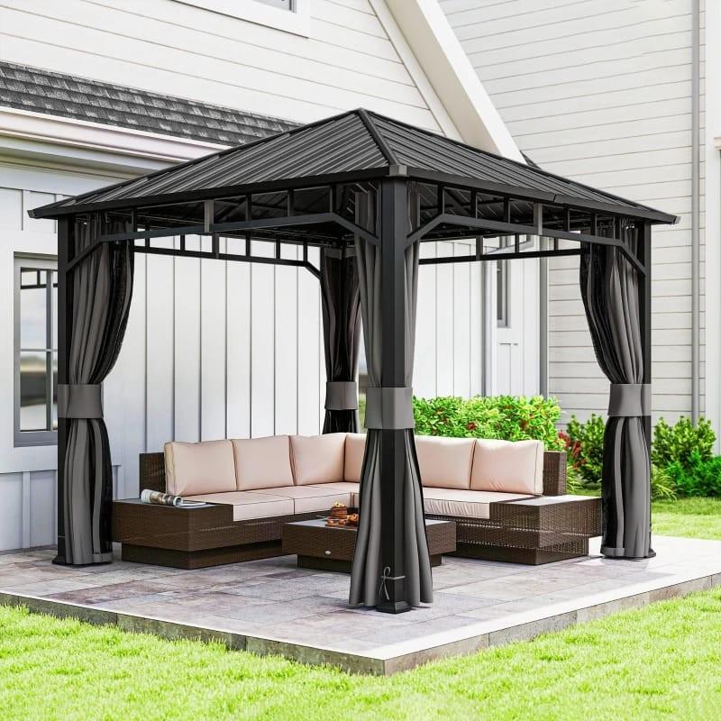 Luxe partytent paviljoentent tuinhuis 3x3m, Minder dan 4 meter, Nieuw, Paviljoen, 2 meter of meer