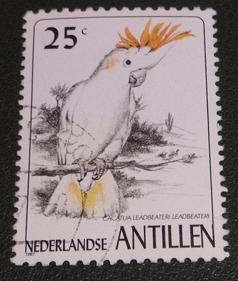 Nederlandse Antillen 1150 1997 Vogel Inka-kaketoe- PNa01-01, Verzenden