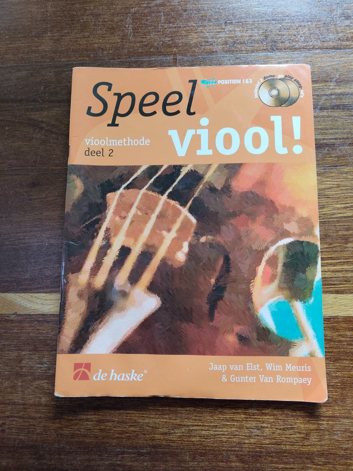 Speel Viool! vioolmethode deel 2 met potloodaantekeningen, Boeken, Ophalen of Verzenden, Gelezen, Instrument, Jaap van Elst, Wim Meuris & Gunter Van Rompaey