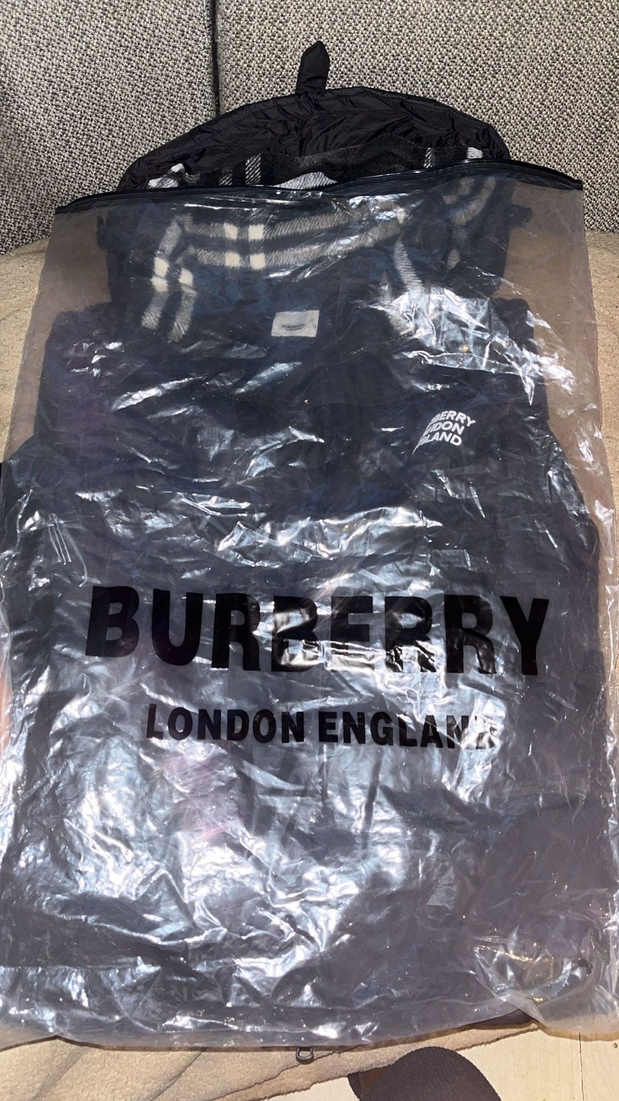 Burberry puffer jas zwart, Ophalen, Zo goed als nieuw, Maat 46 (S) of kleiner