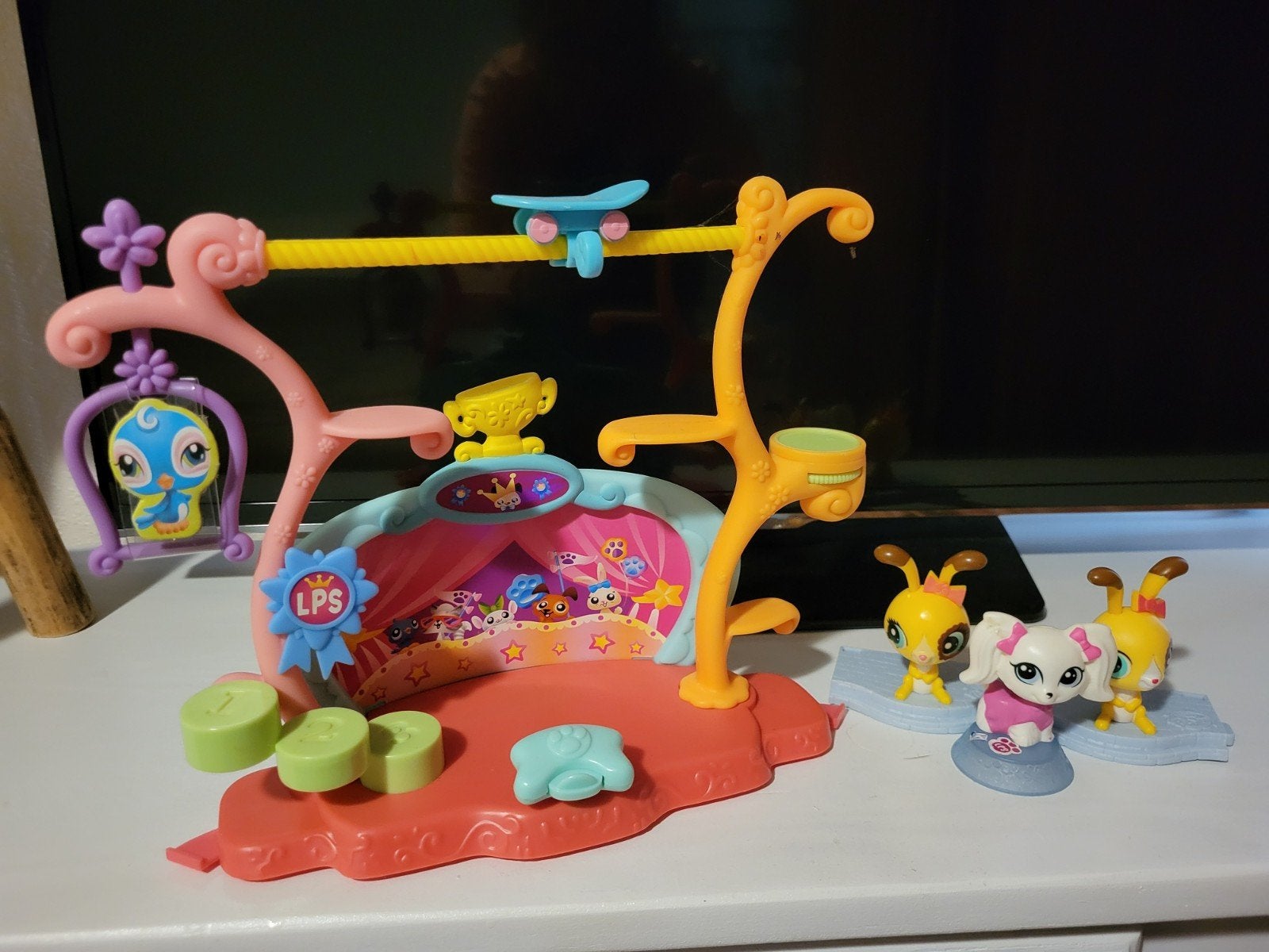 Littlest Pet Shop Speelset met Dieren (2006 Hasbro), Ophalen, Gebruikt