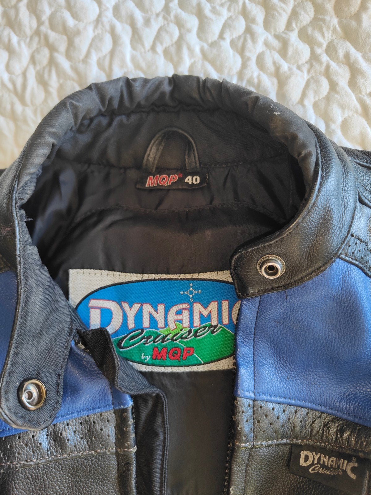 Mooie Dynamic Cruiser leren motorjas - Maat 40, Ophalen, Jas | leer, Dynamic Cruiser by MQP, Dames