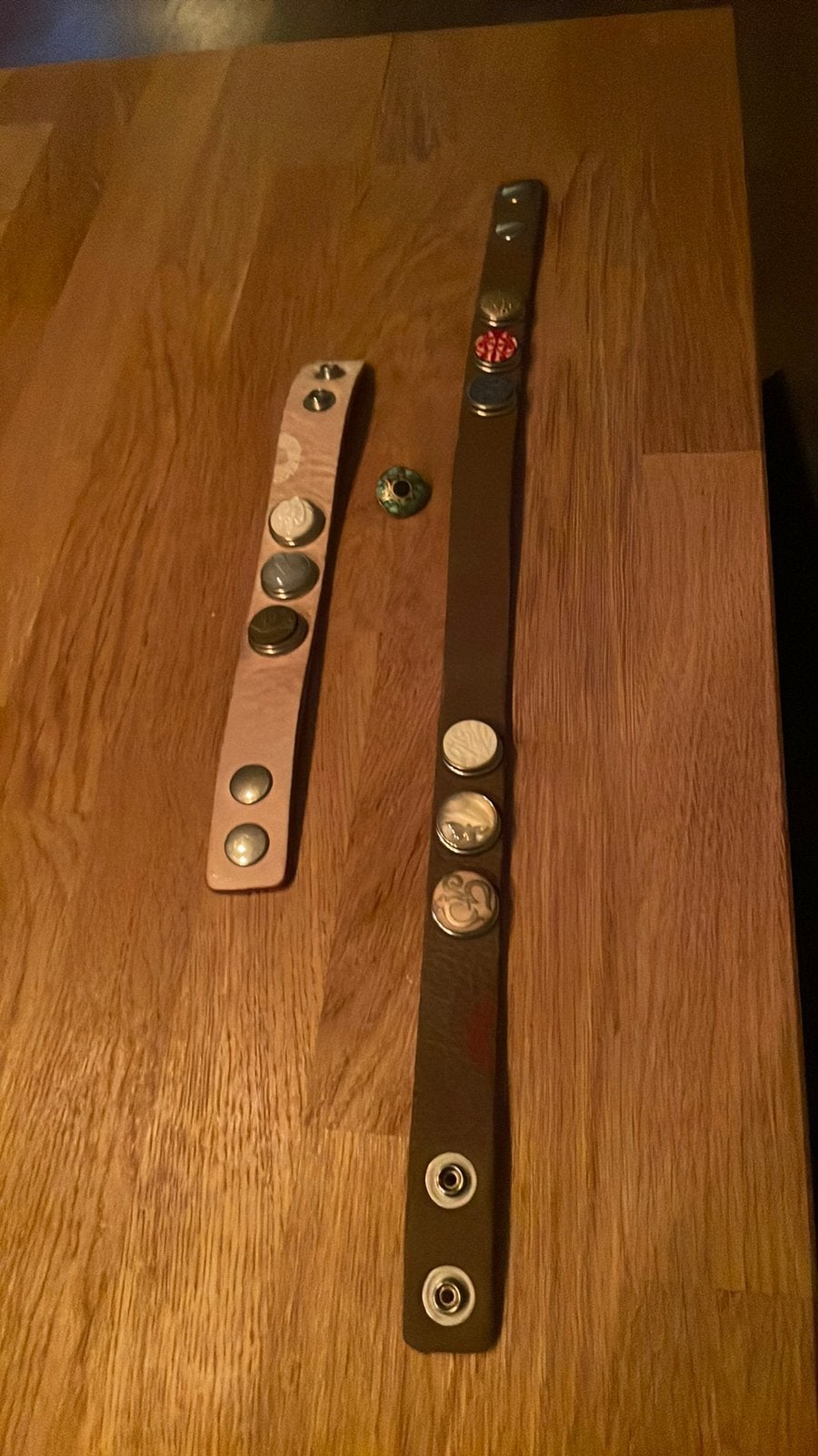 Noosa 2 leren armbanden, Ophalen of Verzenden, Zo goed als nieuw, Bruin, Leer