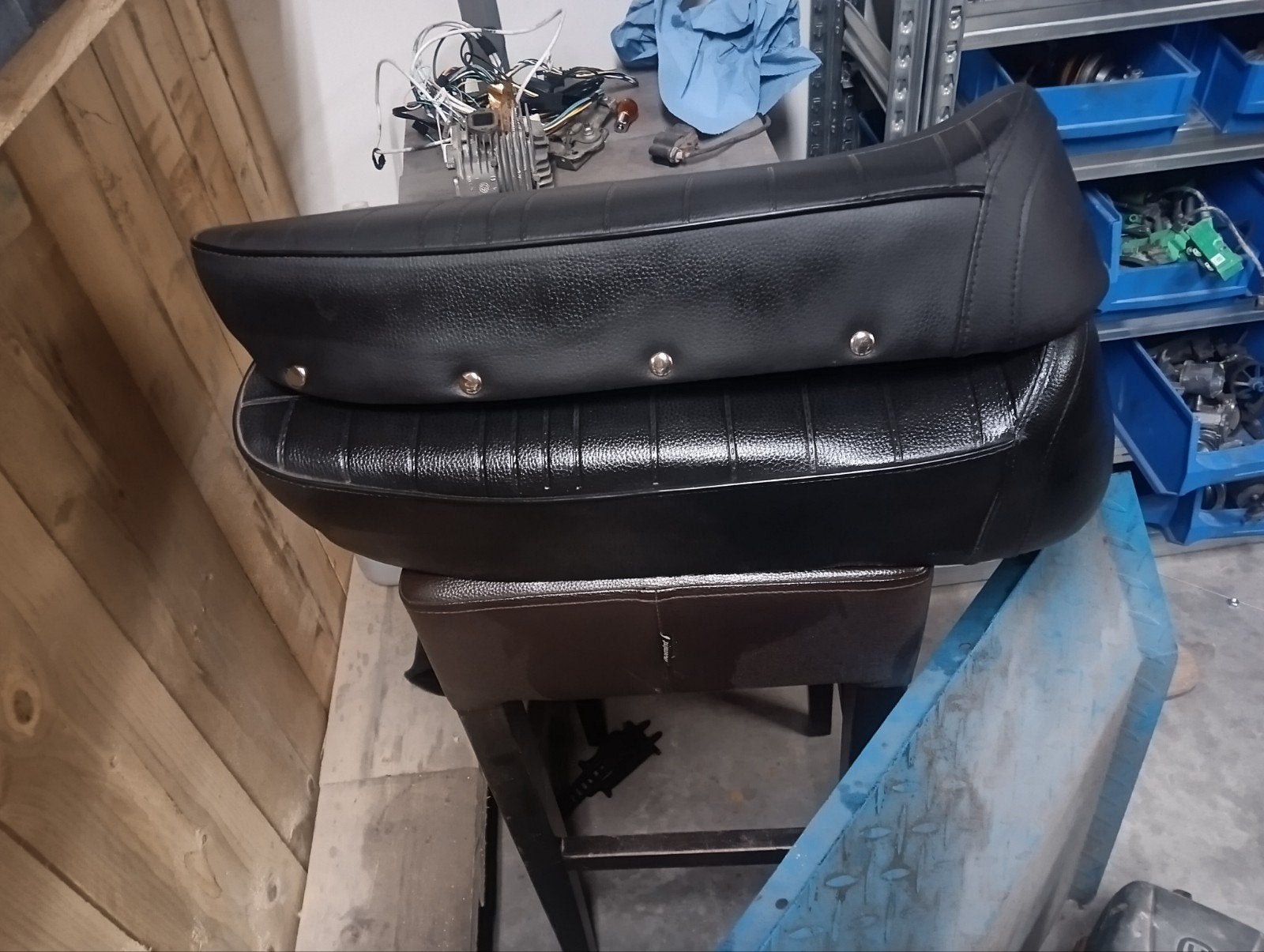Buddyseat Kreidler - 2 stuks, Ophalen of Verzenden, Gebruikt, Zadel