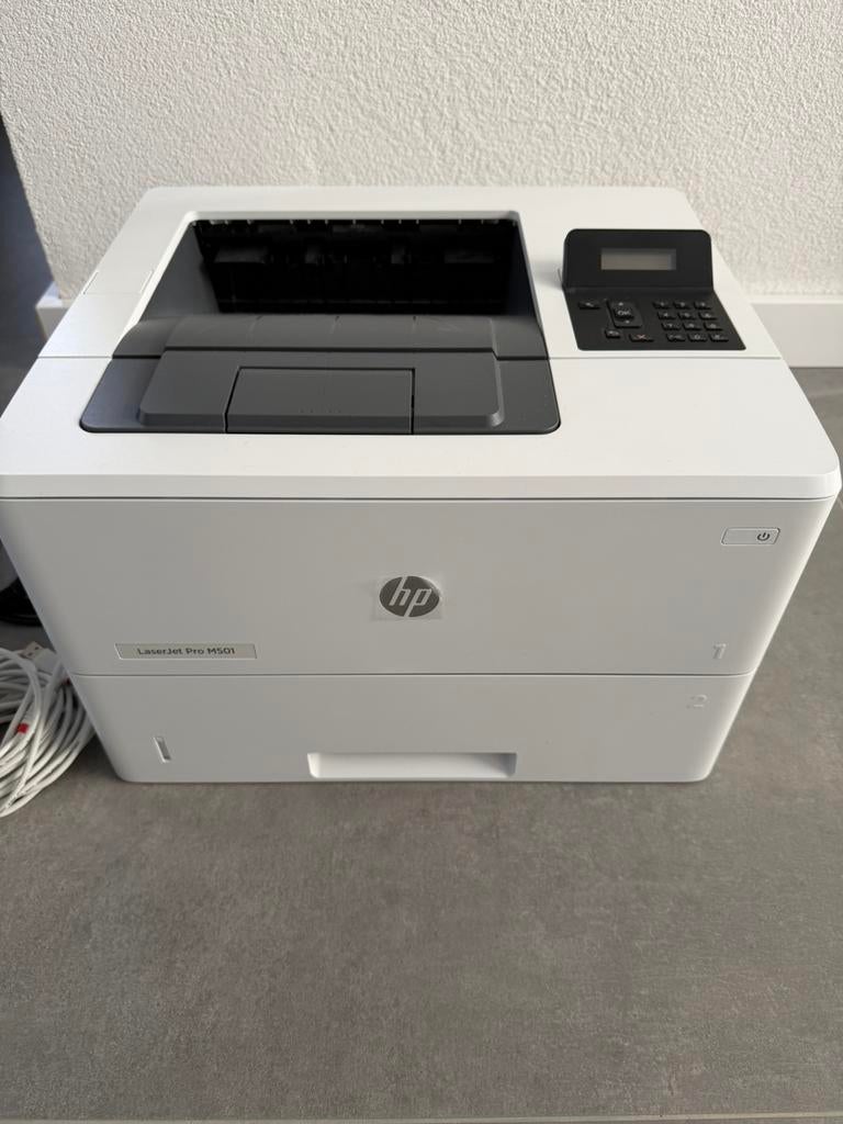 Hp laserjer pro m501 printer, Computers en Software, Printers, Ophalen of Verzenden, Zo goed als nieuw