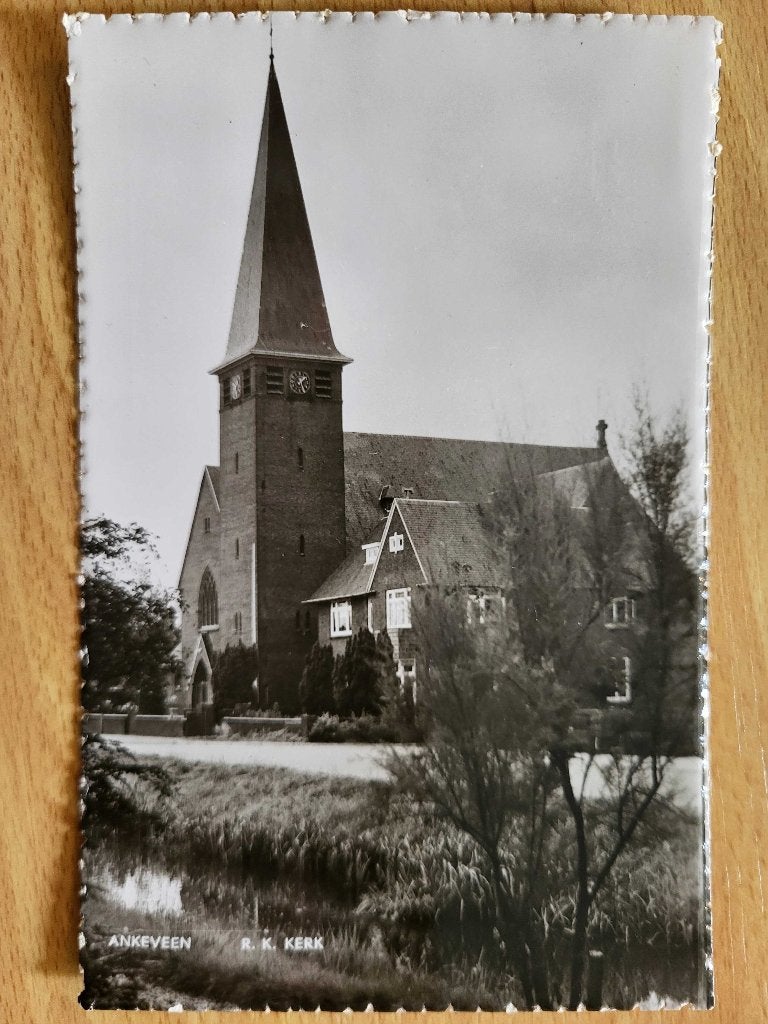 ansicht ANKEVEEN Kerk, Ophalen of Verzenden, Voor 1920, Noord-Holland