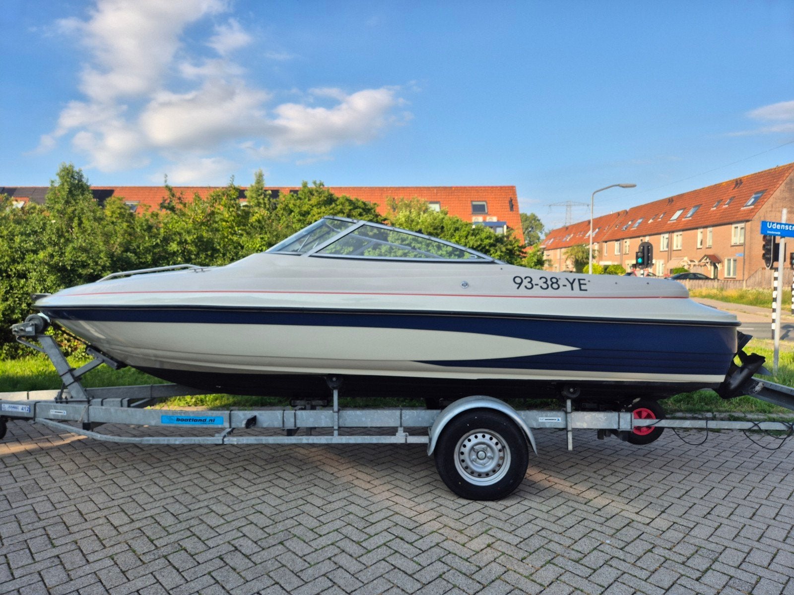Prachtige Glastron 199SE cuddy cabin met Kalf Trailer, Ophalen, Overige merken, Binnenboordmotor, Viertaktmotor
