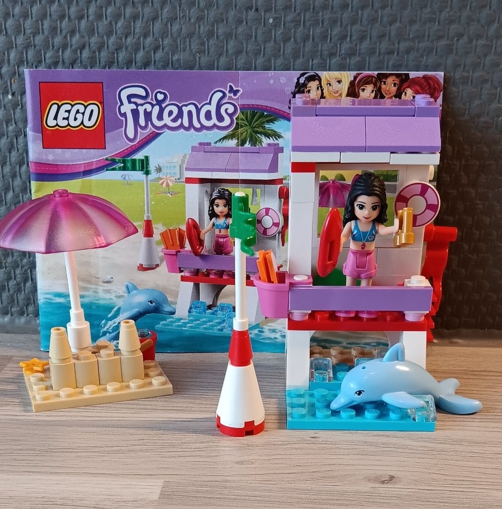 lego emma's reddingspost 41028, Lego, Friends, Ophalen of Verzenden, Zo goed als nieuw