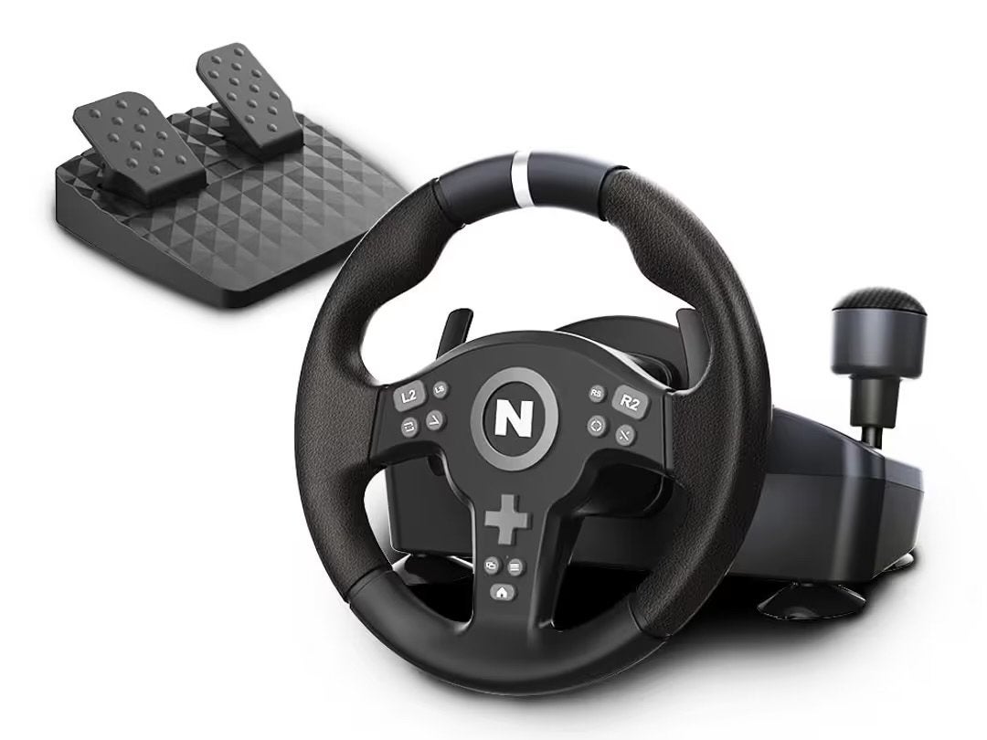 NITHO Drive Pro V200 Racestuur met Pedalen & Shifter, Racestuur, Nintendo, Nieuw, China