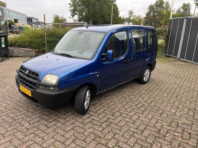 Fiat Doblò 1.6-16V ELX! 2x schuifdeur! Benzine!, Auto's, Fiat, Voorwielaandrijving, 1596 cc, Stof, Gebruikt